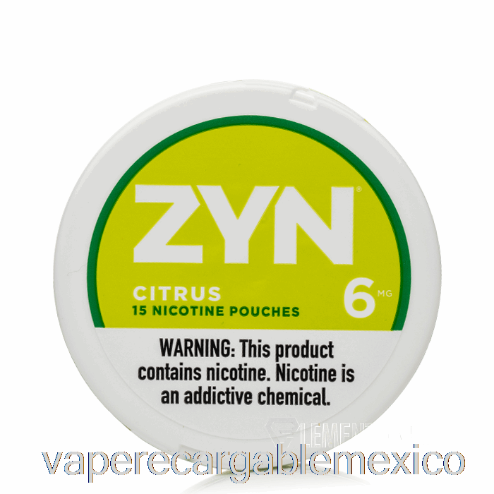 Vape Recargable Zyn Bolsas De Nicotina - Cítricos 6 Mg